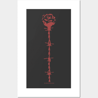 Barbed Rose Posters and Art